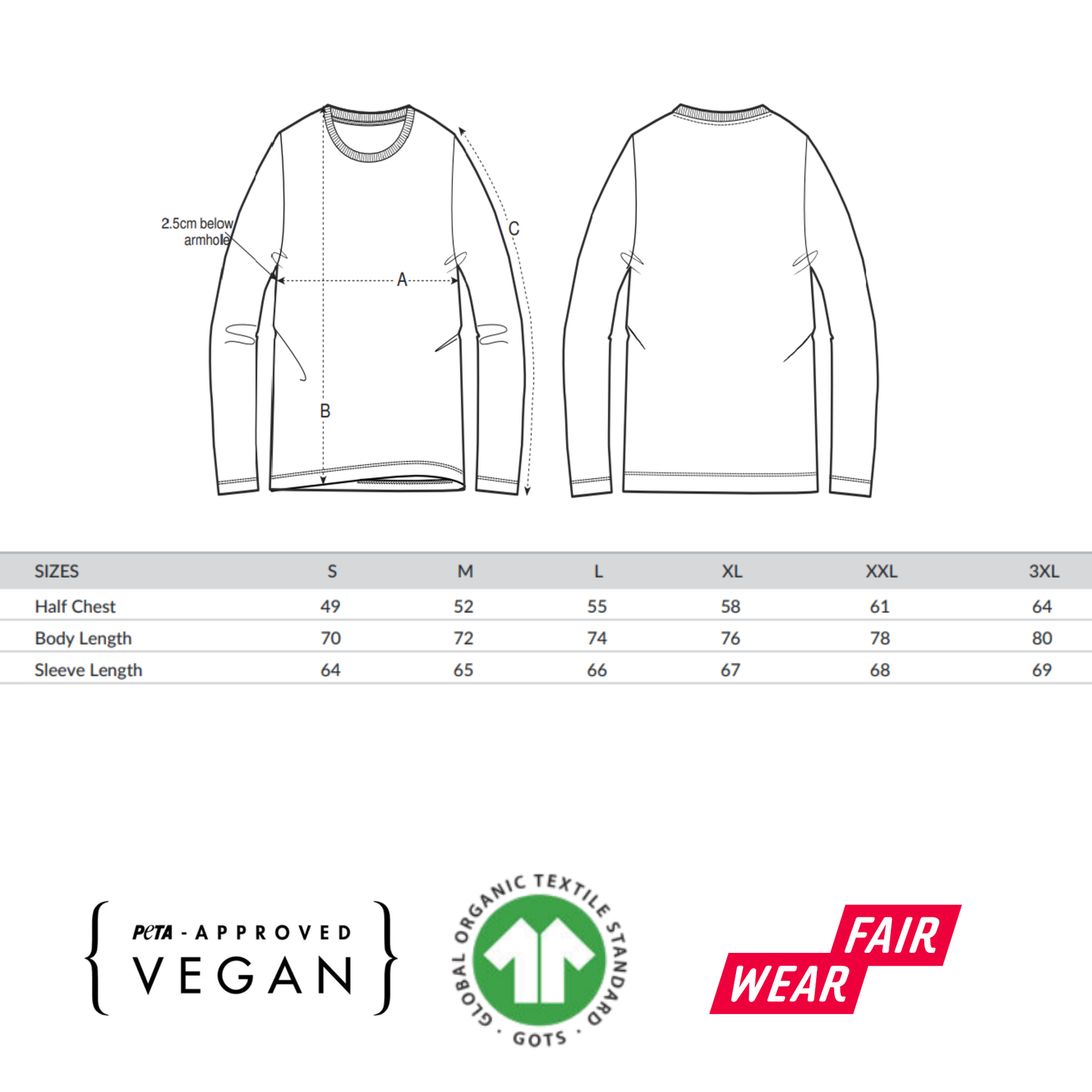 The Graft - Men's Long Sleeve Tee